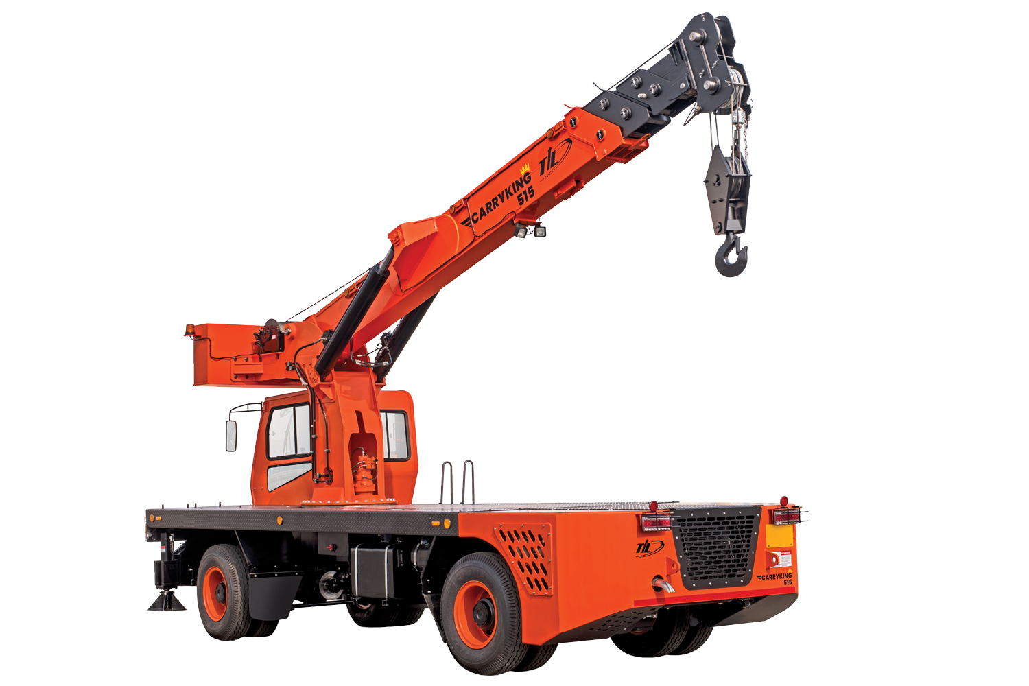 CarryKing 515 carry on deck crane with 4x4 drive system