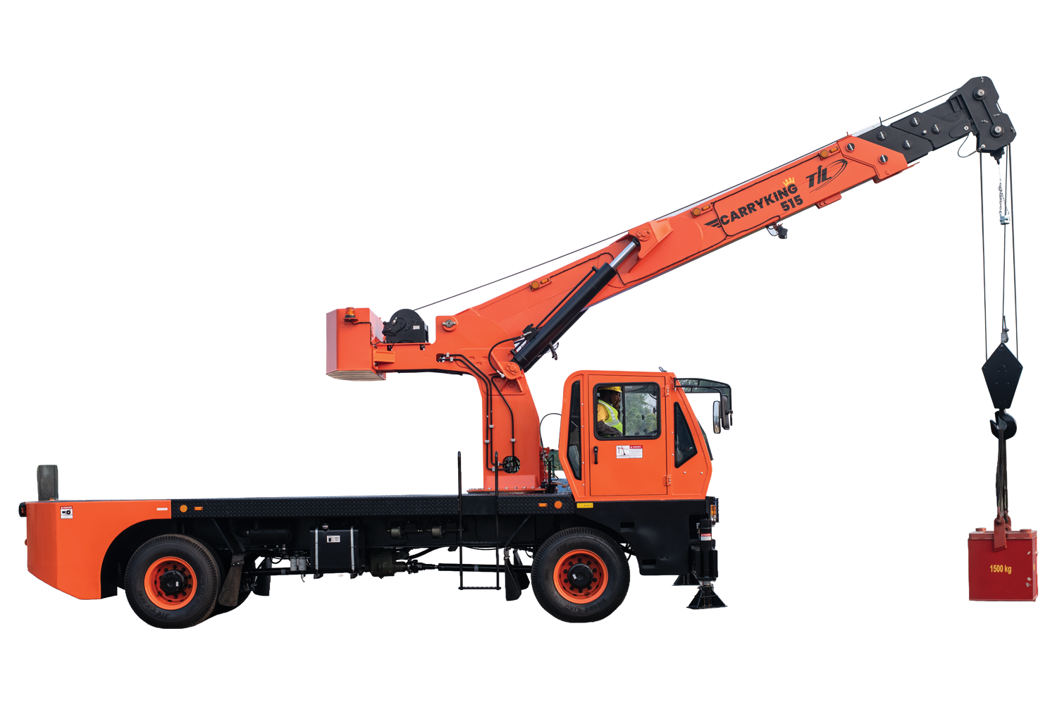 Pick and Carry On Deck Crane by TIL – CarryKing 515